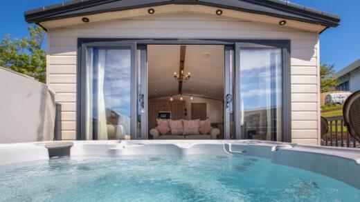 Premium Hot Tub Caravan
