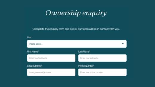 Ownership enquiry image