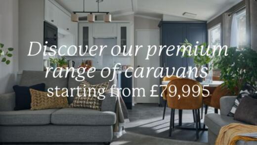 Premium caravan range graphic
