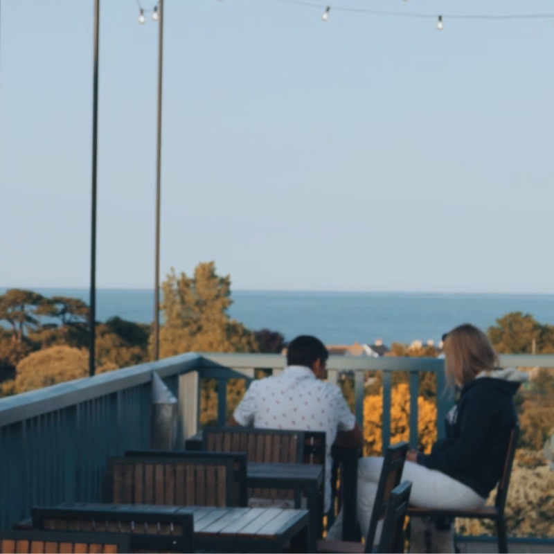 Alfresco dining options