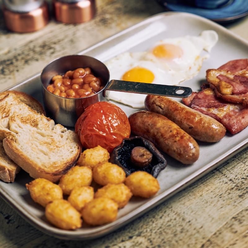 Delicious range of food