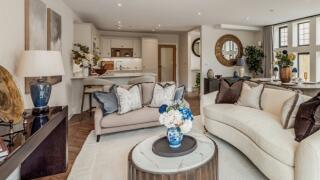 Open plan lounge and diner