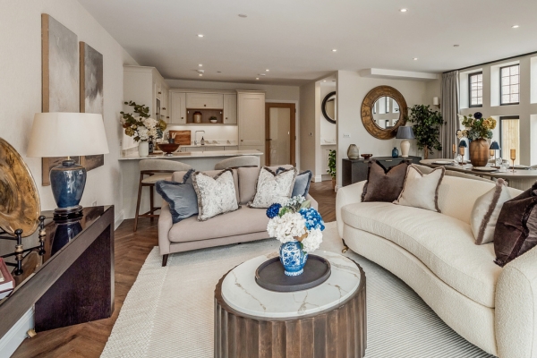 Open plan lounge and diner