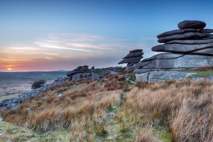 Bodmin Moor landscape, Cornwall