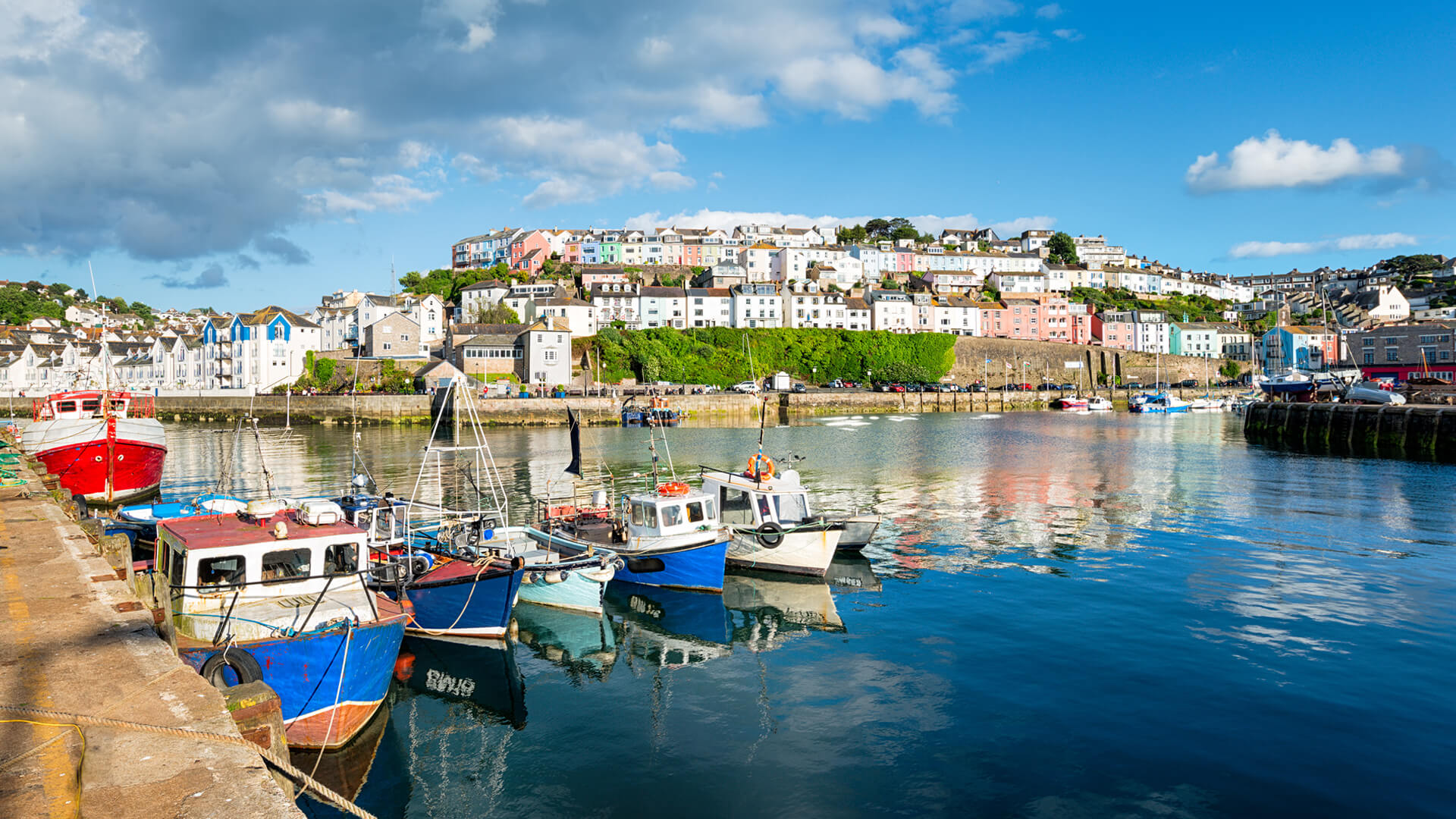 Cornish fishing village