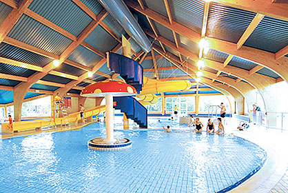 Indoor pool at Hoburne Cotswold
