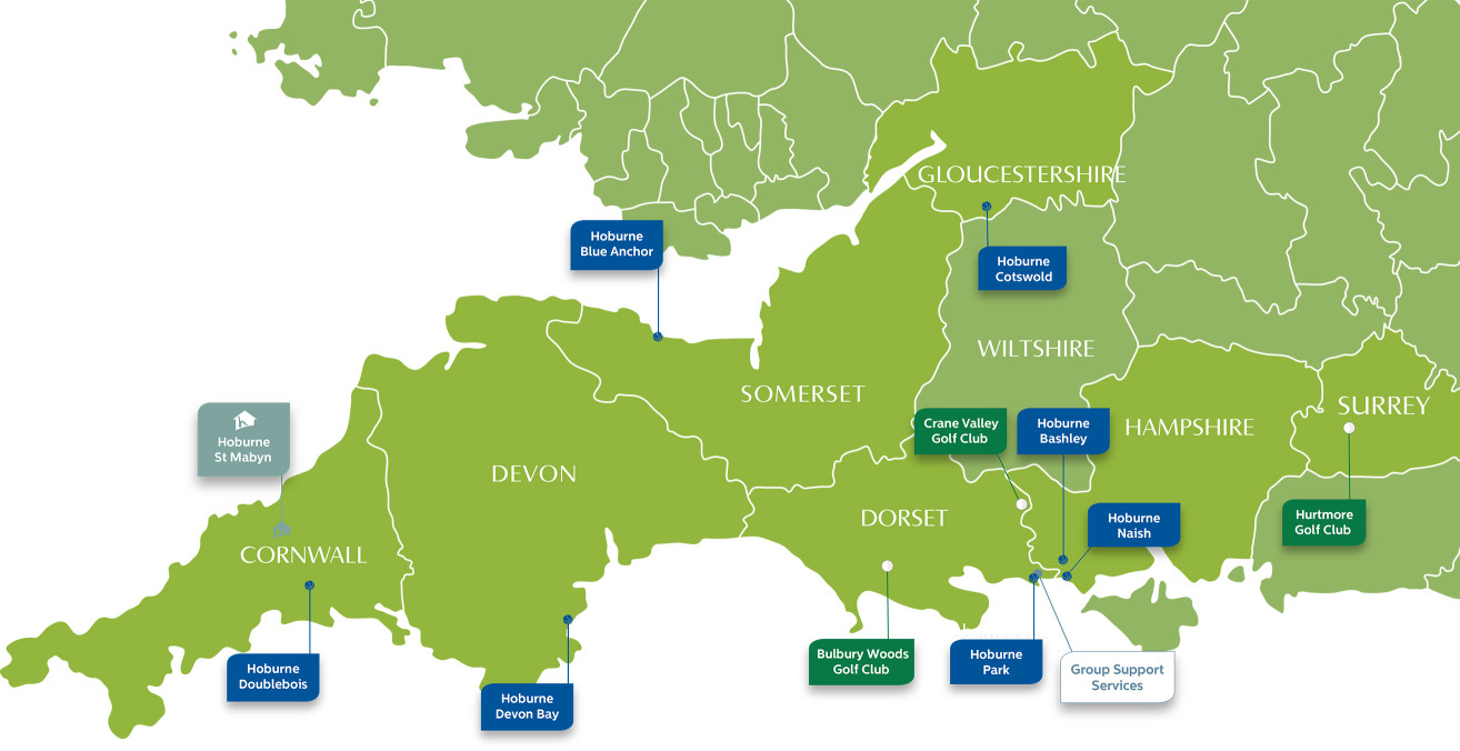 Hoburne Map GROUP