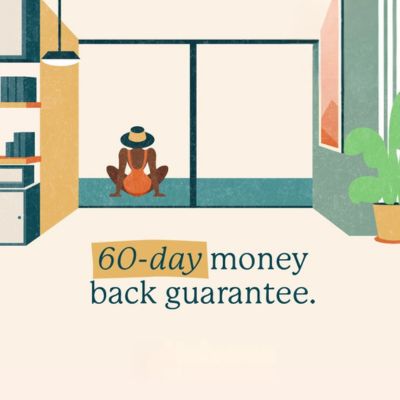 60 day money back guarantee graphic