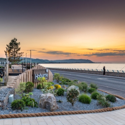 Blue Anchor beach views