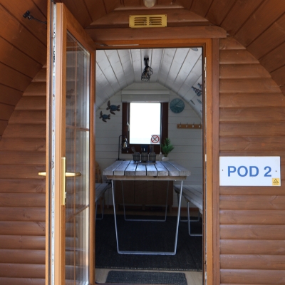 festive dining pods