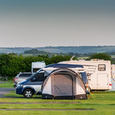 touring pitches at Blue Anchor