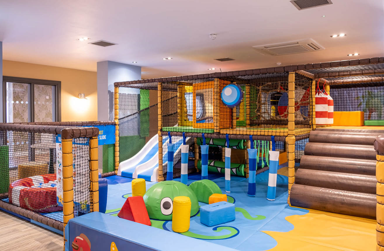Soft play at Hoburne Naish