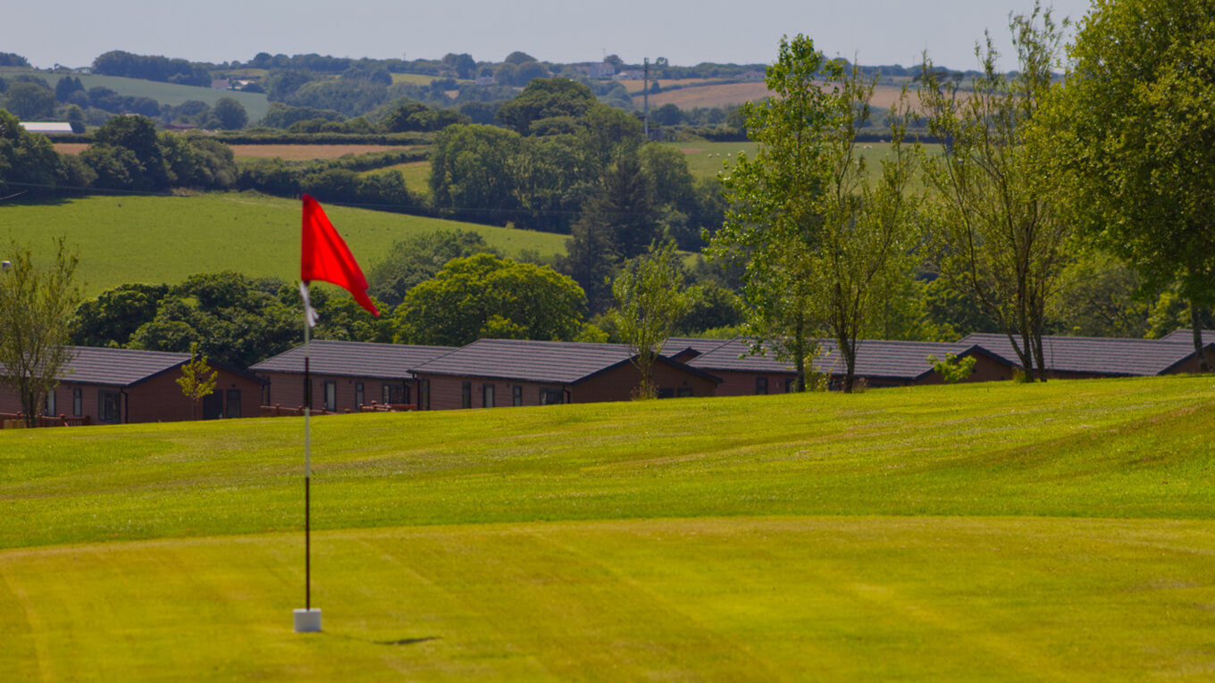 Scenic views from the Doublebois golf course