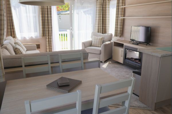 Classic caravan - Dining area