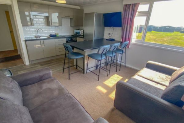 Palma apartments - Open plan lounge and kitchen area