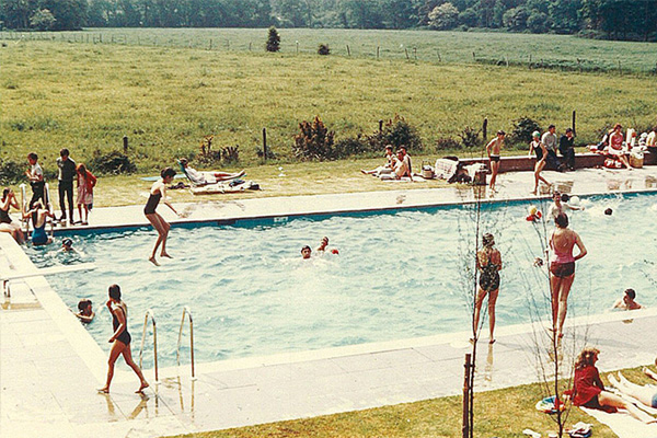 Bashley swimming pool 1960s