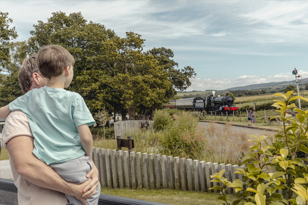 Blue Anchor Steam Train