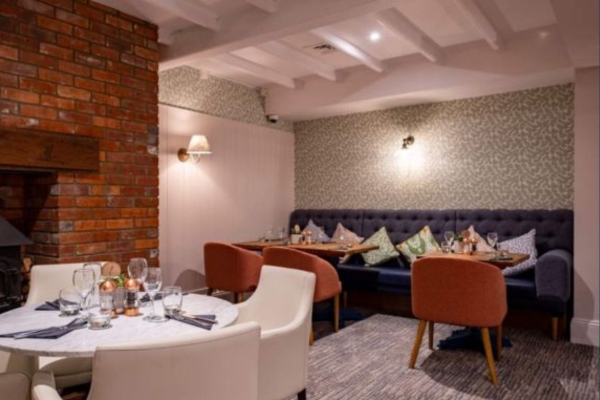 Interior dining at The Coast House