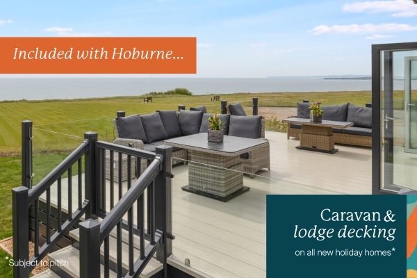 Caravan & Lodge decking graphic