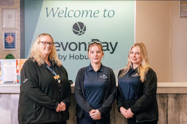 Devon bay reception team