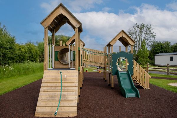 Adventure play park on the reach