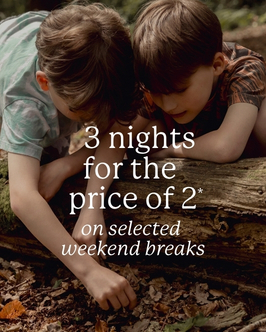 3 nights for 2 weekend breaks 