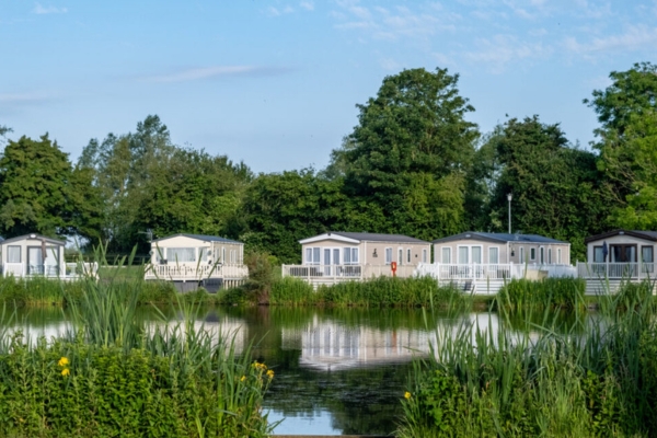 Hoburne Cotswold caravans on the lakes