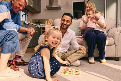 Family enjoying quality time together