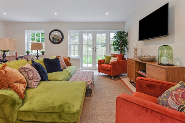 Lyndhurst Park house lounge area