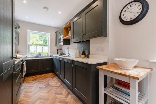 Lyndhurst Park show home kitchen space