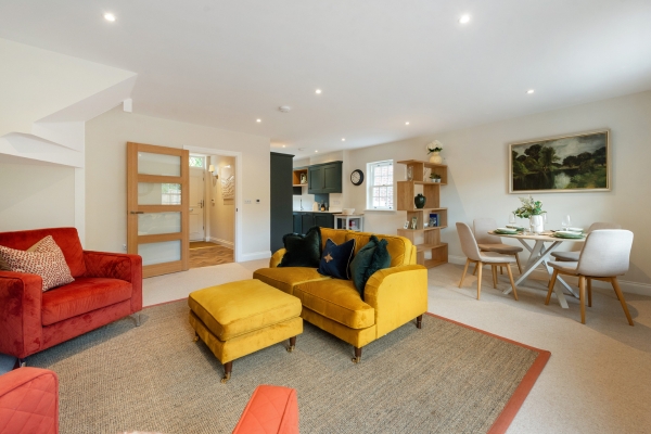 Lyndhurst Park show home open space