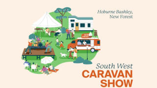 South West Caravan show graphic