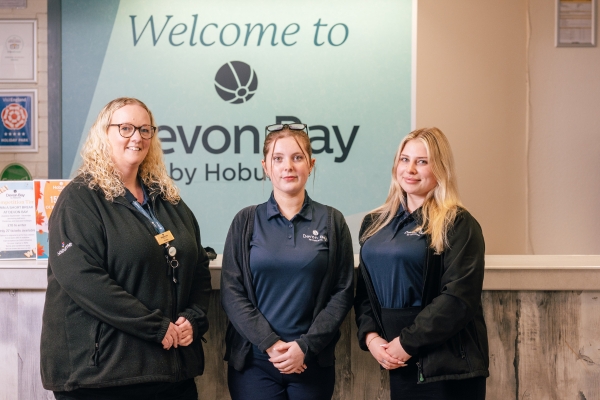 receptionists at Devon Bay